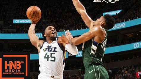 Milwaukee Bucks Vs Utah Jazz Full Game Highlights November 8 2019