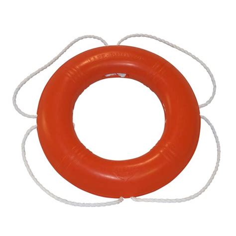 Dock Edge Life Ring Buoy 24 In Orange De55123f Rona