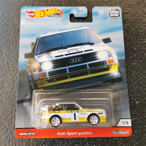 Hot Wheels Rodas Quentes Thrill Climbers Audi Sport Quattro Hotwheels