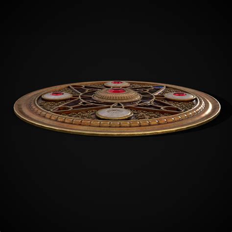 Anglo Saxon Brooch - 3D Model by Get Dead Entertainment