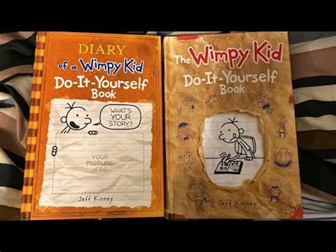 Diary Of A Wimpy Kid Do It Yourself Book Comparison Original Vs Re