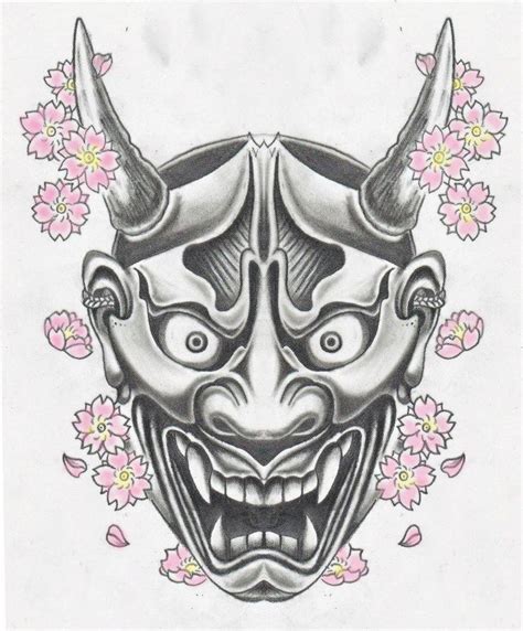 Kết Quả Hình ảnh Cho Hannya Mask Drawing Samurai Mask Tattoo Hannya