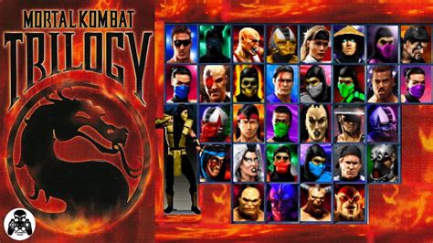 Mortal Kombat Trilogy Sony Playstation прохождение Scorpion All