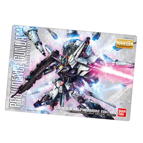 CARTA PROMOCIONAL GUNPLA PACKAGE ART COLLECTION MG PROVIDENCE GUNDAM