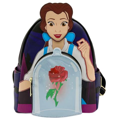 Loungefly Beauty And The Beast Belle Enchanted Rose Mini Backpack Toyz