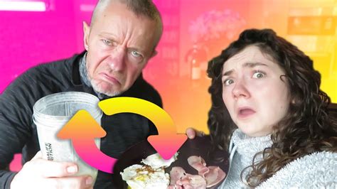 I Swapped Diets With My Dad For 24 Hours Youtube