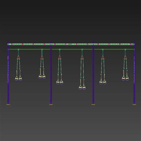 Trx Gym Equipment 3d Model 25 Max Free3d
