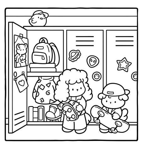 Bob Good Da Escola - Desenho De Bobbie Good Para Imprimir - Dibujos Cute Para Imprimir