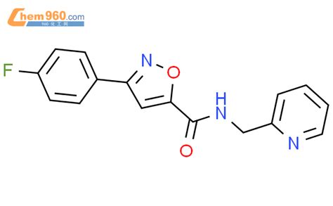 Fluoro Phenyl Isoxazole Carboxylic Acid Pyridin