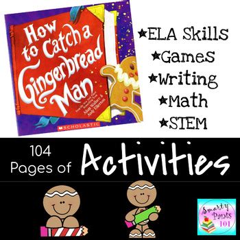 How To Catch A Gingerbread Man Literacy Book Writing By Smarty Pants 101