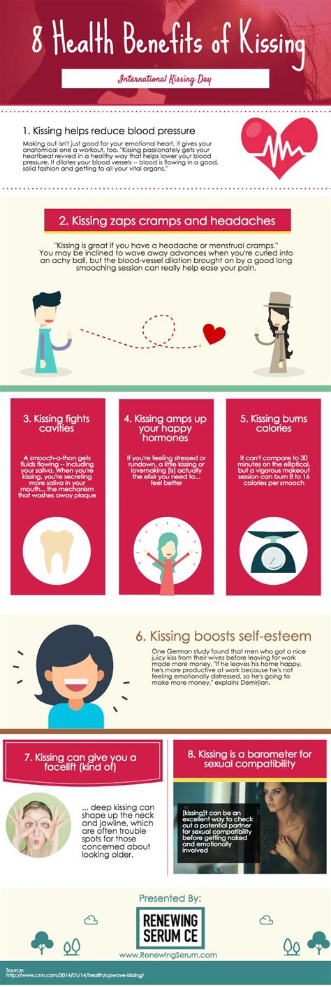 8 Health Benefits of Kissing [Infographic]