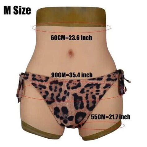 Upgrade Silicone Vagina Panties Shemale Crossdresser Pants Transgender
