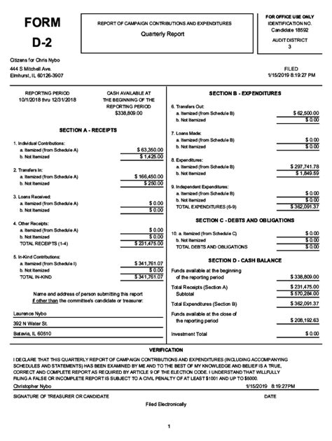 Fillable Online Elections Il Candidate 18592 Fax Email Print PdfFiller