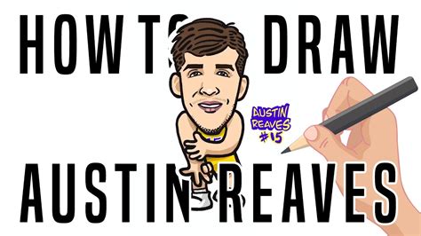 How To Draw Nba Player Austin Reaves La Lakers Procreate Painting