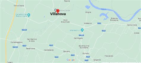 Dove Si Trova Villanova Italia Mappa Villanova Dove Si Trova