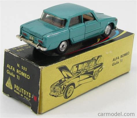 Politoys Polistil Polms Scale Alfa Romeo Giulia Ti Issue