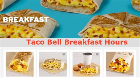 Taco Bell Breakfast Hours | Today Menu | $1 Menu with Calories