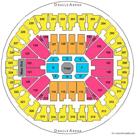 Oracle Arena Tickets and Oracle Arena Seating Chart - Buy Oracle Arena ...