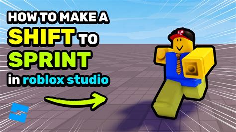 How To Make A Shift To Sprint In Roblox Studio Youtube