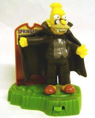 The Simpsons Halloween Burger King Premium Dracula Granpa