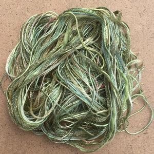 Pussy Willow One Off Special Limited Edition Hand Dyed Embroidery