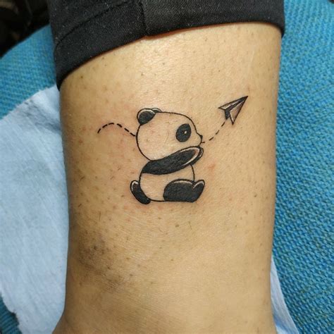 Simple Panda Tattoo