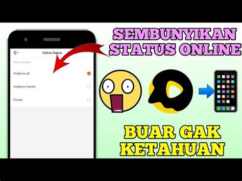 Cara Sembunyikan Status Online Di Snack Video Youtube