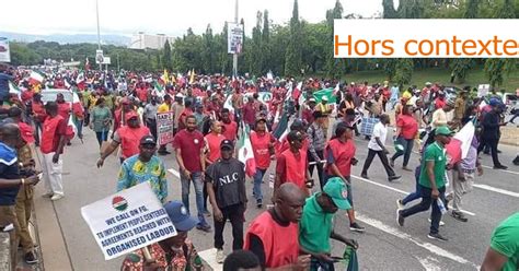 Cette photo ne montre pas une manifestation au Nigéria contre une