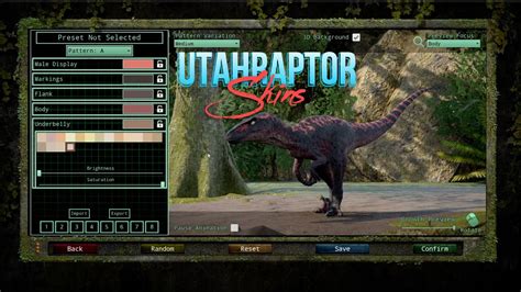 Utahraptor Skins System Stress Test Update 5 The Isle Evrima Utah Gameplay Youtube