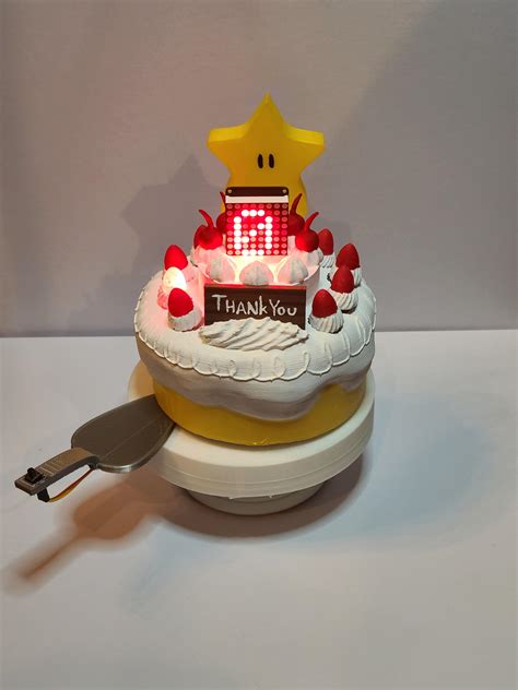 Timing game in mario64 cake : r/arduino