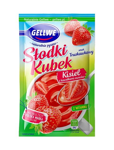 S Odki Kubek Smak Truskawkowy Gellwe