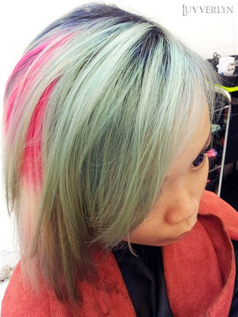 Luvverlyn: Dip Dye Short Hair