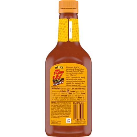 Heinz® Heinz 57 Sauce with Honey, 10 oz Bottle | Heinz®