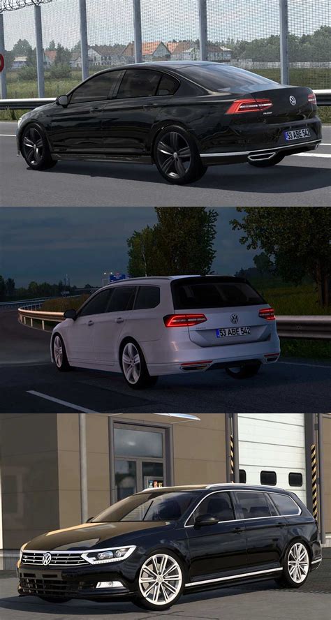 Volkswagen Passat B8 149 Ats Ets2 Mody Ats Mod