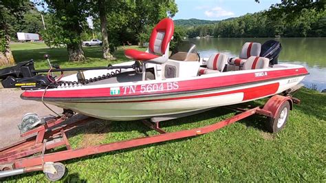 1993 Javelin 350a Bass Fishing Boat For Sale Near Knoxville Tn Sold