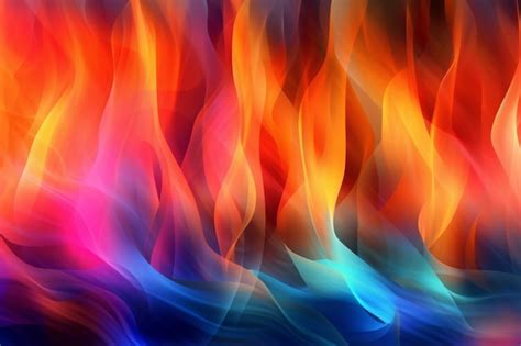 Premium AI Image | AI Generative abstract lighting background wallpaper