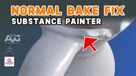 Normal Bake Fix When Baking Mesh Maps In Substance Painter Topology