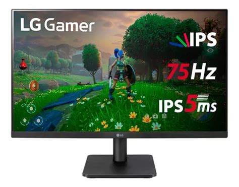 Monitor Lg Mp Black Painel Ips Amd Freesync Frete Gr Tis