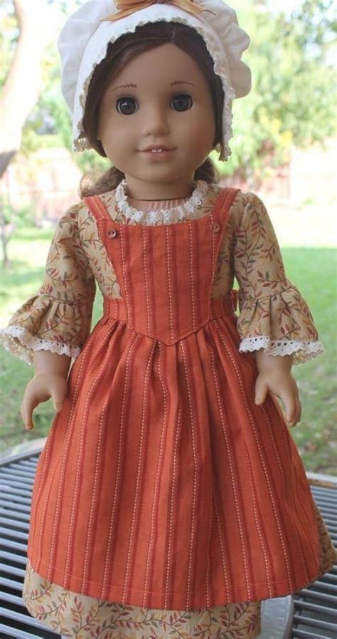 18 Doll Clothes Ready For Fall Colonial Outfit Fits American Girl