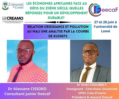 Les Conomies Africaines Face Aux D Fis Du I Me Si Cle Deecaf