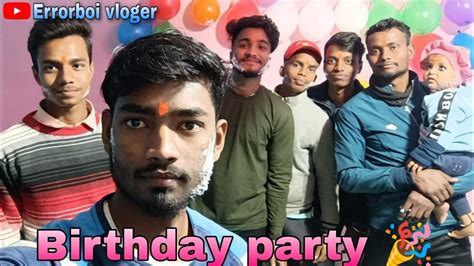 Mera Dost Ka Birthday 🎂 Celebration 🥳 Full Masti 🥵in New Year Day 🎉