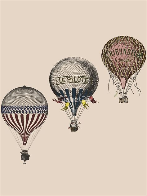 Vintage Hot Air Balloon Drawing At PaintingValley Explore Collection Of Vintage Hot Air
