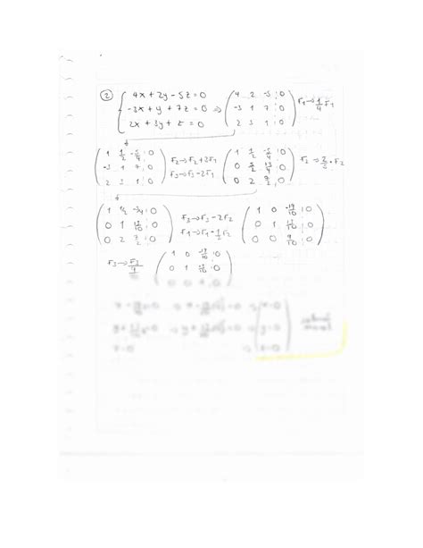 Solution Ejercicios Resueltos De Matrices Algebra Lineal Soluci N