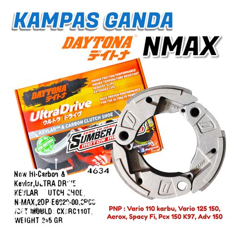 Jual Kampas Ganda NMAX PNP AEROX FREEGO VARIO 125 150 PCX SPACY FI