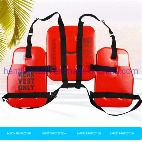 Floating Marine Life Saving Appliance Three Piece Foam Work Life Jacket