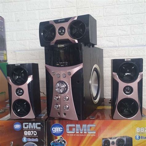 Jual Speaker Aktif Bluetooth Gmc 887D Multimedia Super Big Bass Jumbo