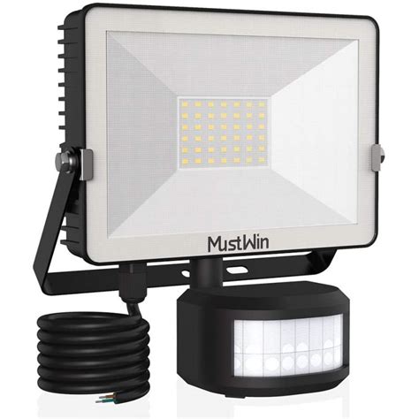 Proiector LED Cu Senzor De Miscare MustWin 30 W 3000 Lm 42 X LED