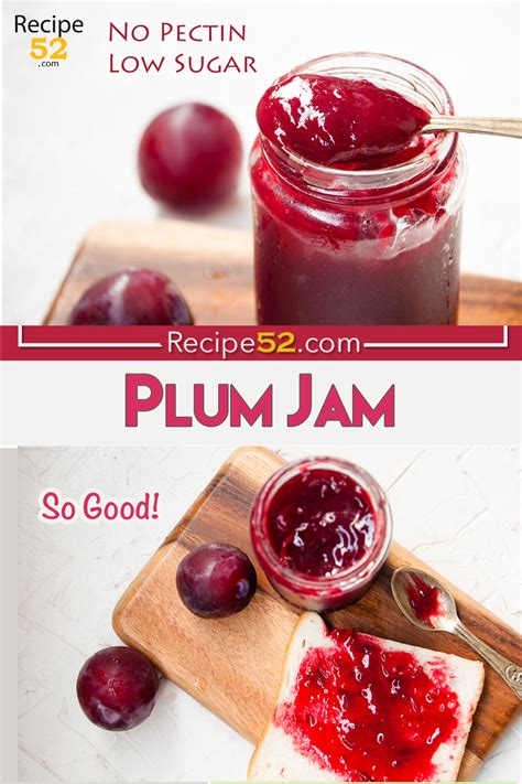 BEST Plum Jam Without Pectin - Recipe52.com