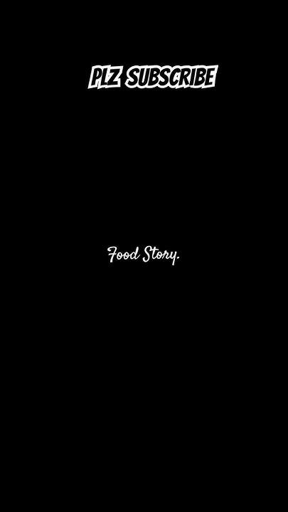 Food Story Youtube