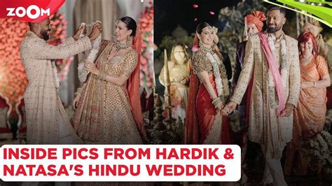 Hardik Pandya And Natasa Stankovics Inside Pictures From Their Hindu